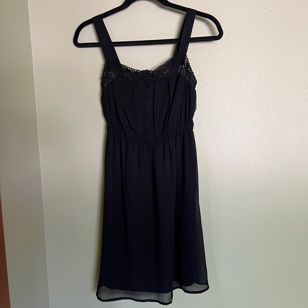 Mudd Dark Navy/Black Sleeveless Dress